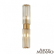 Накладной светильник Arte Milano AM-0011 0011B.D100.H560.E14.2 G цвет золото-3