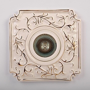 Встраиваемый светильник Abrasax 001 001-WHG цвет Белый, Золото-2