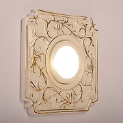 Встраиваемый светильник Abrasax 001 001-WHG цвет Белый, Золото-3