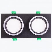 Встраиваемый светильник LEDS POWER SPOT 009186 цвет плафона/подвески Черный, цвет арматуры Черный