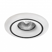 Встраиваемый светильник Lightstar Lev1go 010016 цвет Белый, Черный