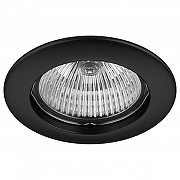 Встраиваемый светильник Lightstar Lega 16 011017 цвет Черный