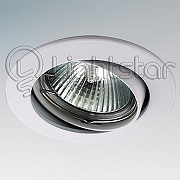 Встраиваемый светильник Lightstar Lega 11 011050 цвет Белый
