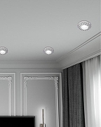 Встраиваемый светильник Abrasax 014 014-WHS цвет Белый, Серебро-9