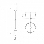 Модульный светильник Arlight L1NEA1R FLAT 031530 цвет плафона/подвески Черный, цвет арматуры Черный-1