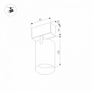 Светильник на штанге Arlight MAG-45 033426 цвет плафона/подвески Белый, цвет арматуры Белый-4