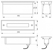 Встраиваемый светильник Arlight L1ne t1lt 034827 цвет арматуры Серебро-4