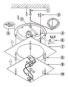 Встраиваемый светильник Arlight ALORA 048092 цвет Черный-1