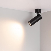 Спот Arlight SP-ARTEMIS-SURFACE-FLAP-R55-12W 051793 цвет плафона/подвески Черный, цвет арматуры Черный-2