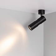 Спот Arlight SP-ARTEMIS-SURFACE-FLAP-R55-12W 051793 цвет плафона/подвески Черный, цвет арматуры Черный-3