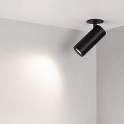 Встраиваемый светильник Arlight LGD-ARTEM1S-BU1LT-FLAP-R55-12W 051795 цвет плафона/подвески Черный, цвет арматуры Черный-3