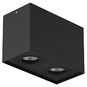 Накладной светильник Lightstar Rettango 052087 цвет Черный