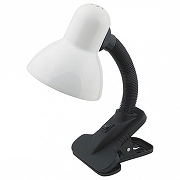 Настольная лампа офисная Uniel TLI-202 00756 цвет плафона/подвески Белый, цвет арматуры Черный