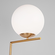 Торшер Eurosvet Frost 01083/1 латунь цвет плафона/подвески Белый, цвет арматуры Латунь-4