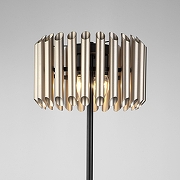 Торшер Bogate's Castellie 01124/4 (01106/4) цвет плафона/подвески Серый, цвет арматуры Черный-3