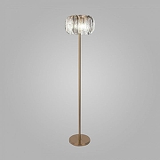 Торшер Bogate's Callas 01125/3 цвет плафона/подвески Дымчатый, Прозрачный, цвет арматуры Латунь