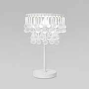 Настольная лампа Bogate's Gutta 01126/1 цвет плафона/подвески Прозрачный, цвет арматуры Белый-1