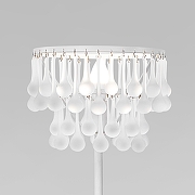 Настольная лампа Bogate's Gutta 01126/1 цвет плафона/подвески Прозрачный, цвет арматуры Белый-2