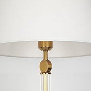 Торшер Eurosvet Conso 01146/1 латунь цвет плафона/подвески Белый, цвет арматуры Латунь-1