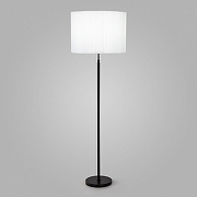 Торшер Eurosvet Notturno 01163/1 черный цвет плафона/подвески Белый, цвет арматуры Черный