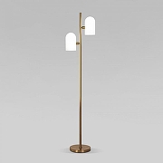 Торшер Eurosvet Bambola 01164/2 латунь цвет плафона/подвески Слоновая кость, цвет арматуры Латунь