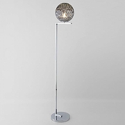 Торшер Eurosvet Shape 01214/1 хром цвет плафона/подвески Дымчатый, цвет арматуры Хром