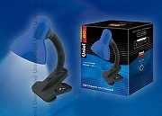 Настольная лампа офисная Uniel TLI-206 02462 цвет плафона/подвески Синий, цвет арматуры Черный-1