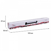 Накладной светильник Reluce Technical 6186 06186-9.3-001QY LED30W BK цвет плафона/подвески Белый, Черный, цвет арматуры Белый, Черный-6