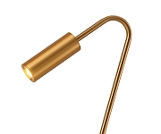 Настольная лампа офисная Kink Light Грау 07045-1,20 цвет плафона/подвески Бронза, цвет арматуры Бронза-1