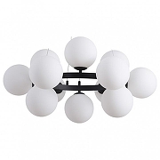 Подвесной светильник Kink Light Сида 07508-12,19 цвет плафона/подвески Белый, цвет арматуры Черный