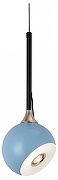 Подвесной светильник Kink Light Тимо 07529-1A,05 цвет плафона/подвески Голубой, цвет арматуры Голубой