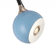 Подвесной светильник Kink Light Тимо 07529-1A,05 цвет плафона/подвески Голубой, цвет арматуры Голубой-2