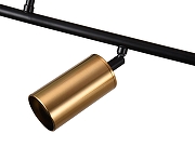 Светильник на штанге Kink Light Кайко 07615-5 цвет плафона/подвески Бронза, цвет арматуры Бронза, Черный-1
