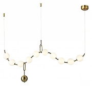 Подвесной светильник Kink Light Стин 07623-10A,20 цвет плафона/подвески Белый, цвет арматуры Бронза