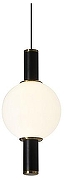 Подвесной светильник Kink Light Луена 07637-1A,19(01) цвет плафона/подвески Белый, цвет арматуры Черный