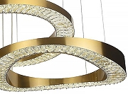 Подвесной светильник Kink Light Тауна 07676-80+60+40,20 цвет плафона/подвески Бронза, Прозрачный, цвет арматуры Бронза-1