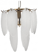 Подвесной светильник Kink Light Джана 07680-28,36 цвет плафона/подвески Белый, цвет арматуры Латунь