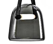 Подвесной светильник Kink Light Зорди 07688-20,19(16) цвет плафона/подвески Серый, цвет арматуры Черный-2