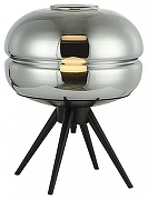 Настольная лампа Kink Light Омер 07706-T,19(16) цвет плафона/подвески Серый, цвет арматуры Черный