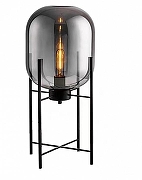 Торшер Kink Light Лорейн 07708-1F,19(16) цвет плафона/подвески Серый, цвет арматуры Черный