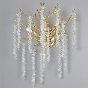 Бра Kink Light Шанти 07871D,33 цвет плафона/подвески Прозрачный, цвет арматуры Золото