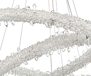 Подвесной светильник Kink Light Лиам 07875-80+60+40,33(3000K) цвет плафона/подвески Белый, цвет арматуры Золото-1