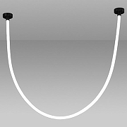 Подвесной светильник Kink Light Венди 08031-200,19 цвет плафона/подвески Белый, цвет арматуры Черный