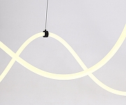 Подвесной светильник Kink Light Венди 08031-500,19 цвет плафона/подвески Белый, цвет арматуры Черный-2