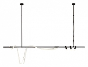 Светильник на штанге Kink Light Кайли 08039-180A,19 цвет плафона/подвески Белый, Черный, цвет арматуры Черный