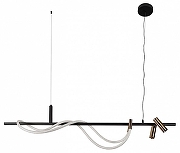 Подвесной светильник Kink Light Кайли 08039K-140A,19(20) цвет плафона/подвески Бронза, цвет арматуры Черный