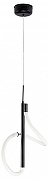 Подвесной светильник Kink Light Далия 08040K-1A,19(4000K) цвет плафона/подвески Белый, цвет арматуры Черный-1