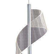 Подвесной светильник Kink Light Илина 08042-1А,02 цвет плафона/подвески Прозрачный, цвет арматуры Хром-2