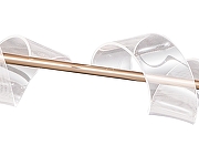 Подвесной светильник Kink Light Илина 08042-2AS,37 цвет плафона/подвески Прозрачный, цвет арматуры Золото-2