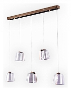 Подвесной светильник Kink Light Люцерна 08044-5AS,37 цвет плафона/подвески Прозрачный, цвет арматуры Золото